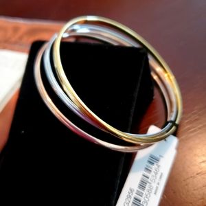 NWT set of 3 bangle bracelets